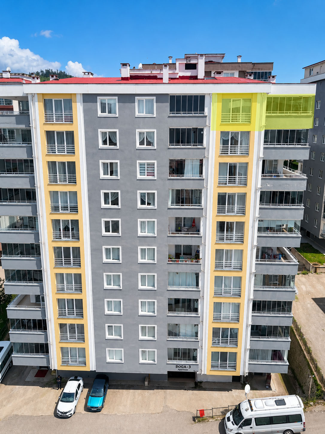 MABEL'DEN GEDİKKAYA MH. YENİ BİNA MANZARALI SATILIK DAİRE